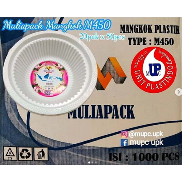  MANGKOK PLASTIC MULIAPACK M 450