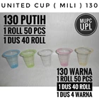 UNITED CUP MILI PUTIH & WARNA  1