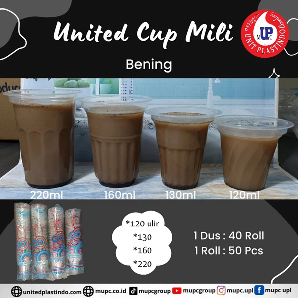 UNITED CUP MILI Bening / cup mili