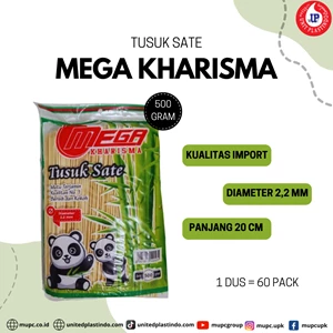 TUSUK SATE IMPORT MEGA KHARISMA 500 GRAM