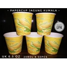 Paper Cup Kumala Jagung 6.5oz 1