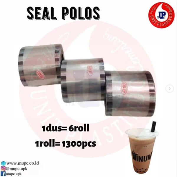 SEAL CUP POLOS MANTAP 1300PCS