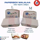 PAPER BOX WALALA POLOS / PAPER LUNCH BOX 1