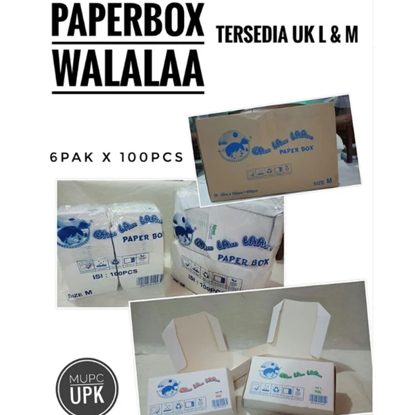 PAPERBOX PLAIN M L WALALAA