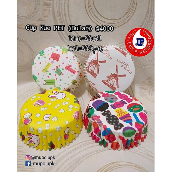 PET Round Cake Cup