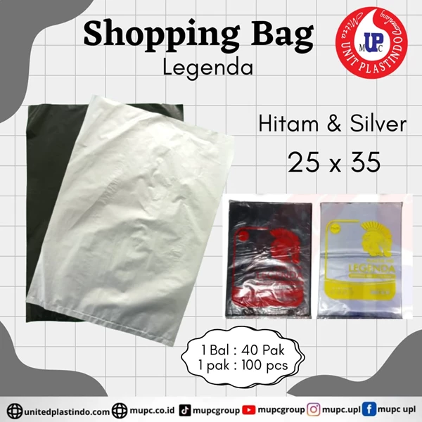 Shopping bag / Legenda Non Plong 25x35 / Tas belanja
