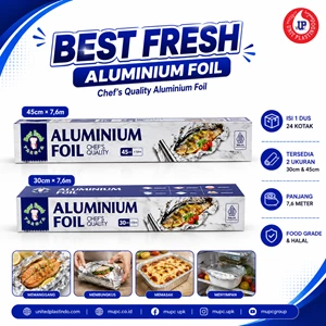 Best Fresh Aluminium Foil Food Grade 30 cm 45 cm
