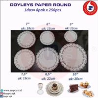 Round Paper Doyleys ROSA