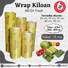 Plastik Wrap Kiloan Mega Fresh / Wrapping Plastic 25 cm 1