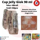 CUP JELLY GIOK BENING 90 ML / CUP AGAR 1